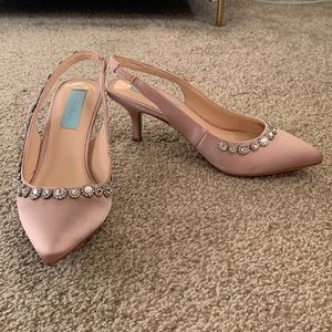 Blue By Betsey Johnson Kitten Heels